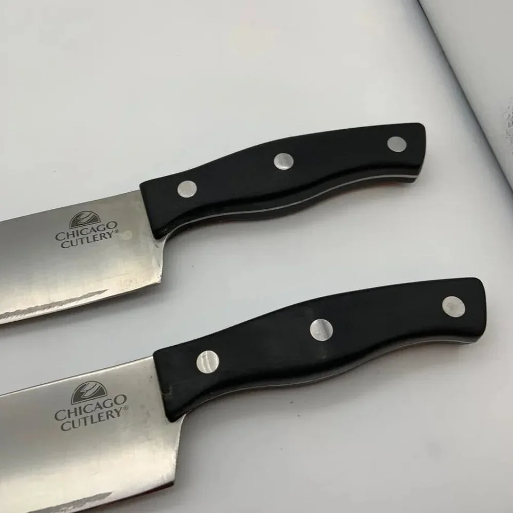 Set of Two Chicago Cutlery Utility Chef's Kitchen Knives